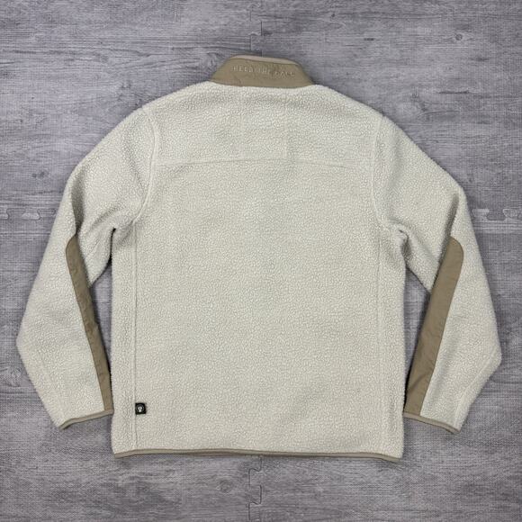 Howler Brothers Men’s S Chisos Fleece Jacket Oatmeal Cream Hiking Outdoor EUC - Picture 10 of 15